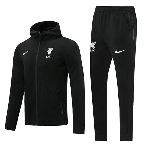 Chaqueta Con Capucha Liverpool 2020/21 Negro